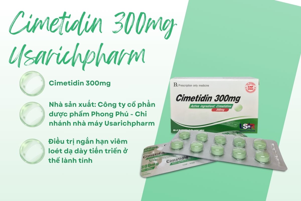 Cimetidin 300mg Usarichpharm
