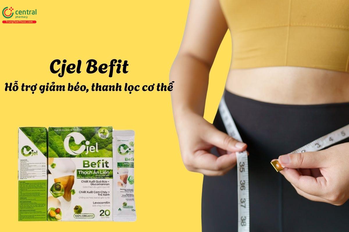 Cjel Befit - Giúp hỗ trợ kiểm soát cân nặng và loại bỏ mỡ dư thừa