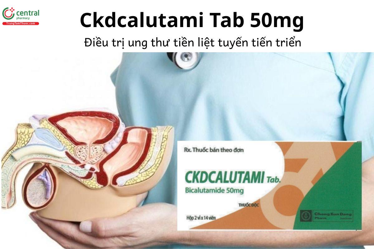 Thuốc Ckdcalutami Tab 50mg - Điều trị ung thư tiền liệt tuyến tiến triển