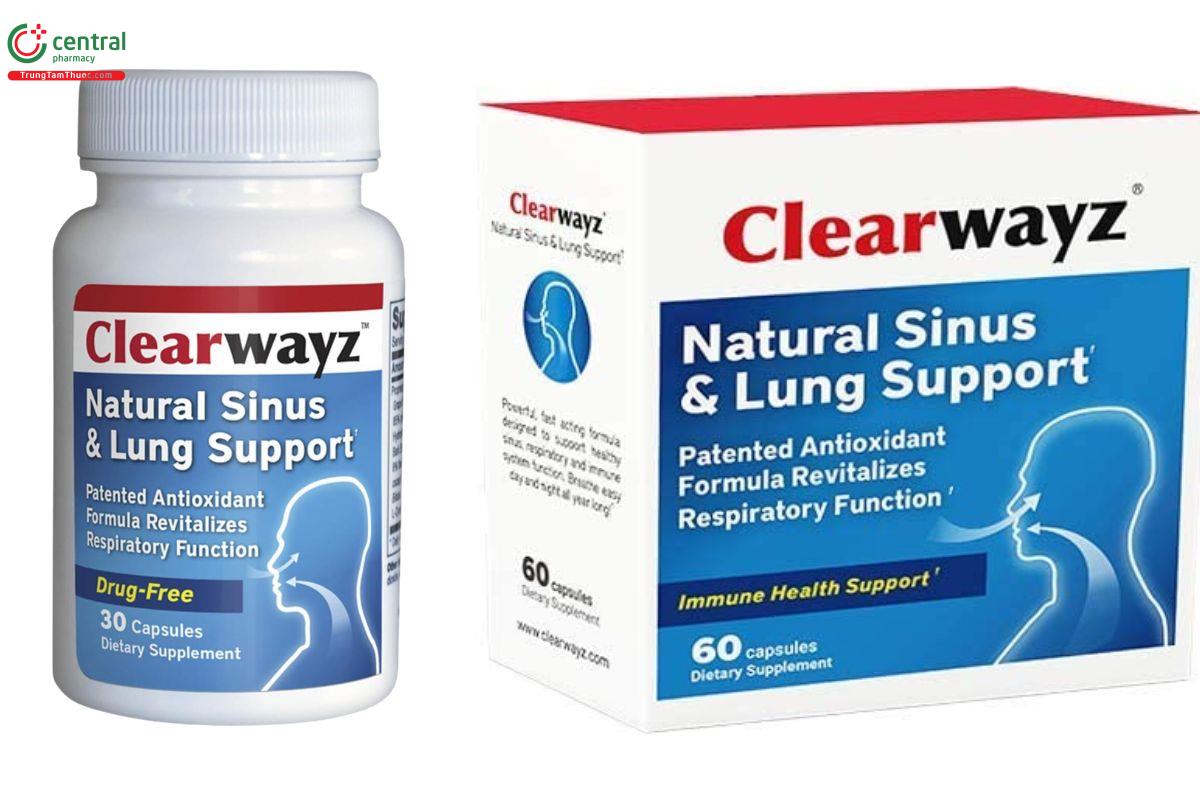 Clearwayz các dạng đóng gói