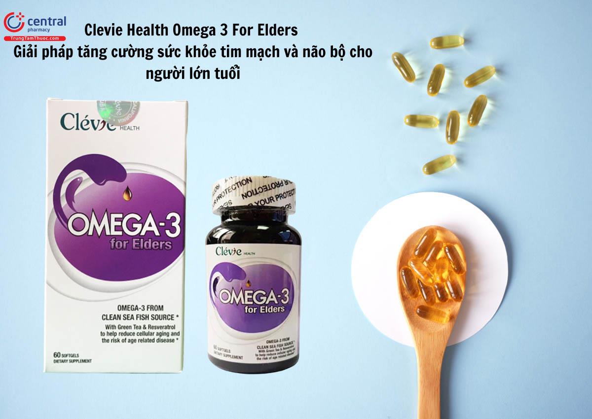 Clevie Health Omega 3 For Elders