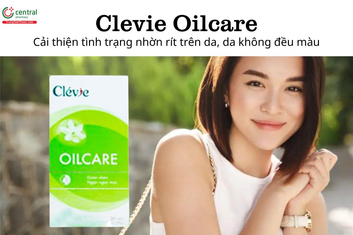 Clevie Oilcare - Cải thiện tình trạng nhờn rít trên da, da không đều màu