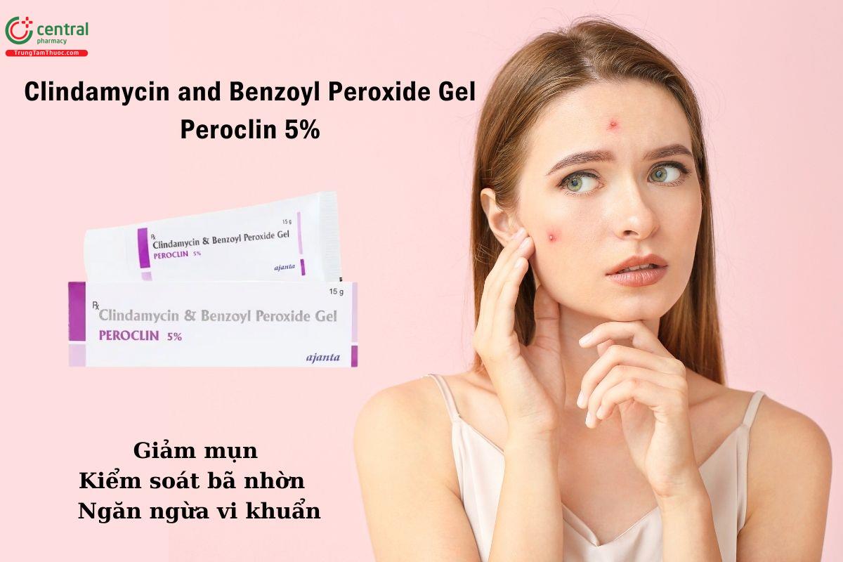 Clindamycin and Benzoyl Peroxide Gel Peroclin 5%