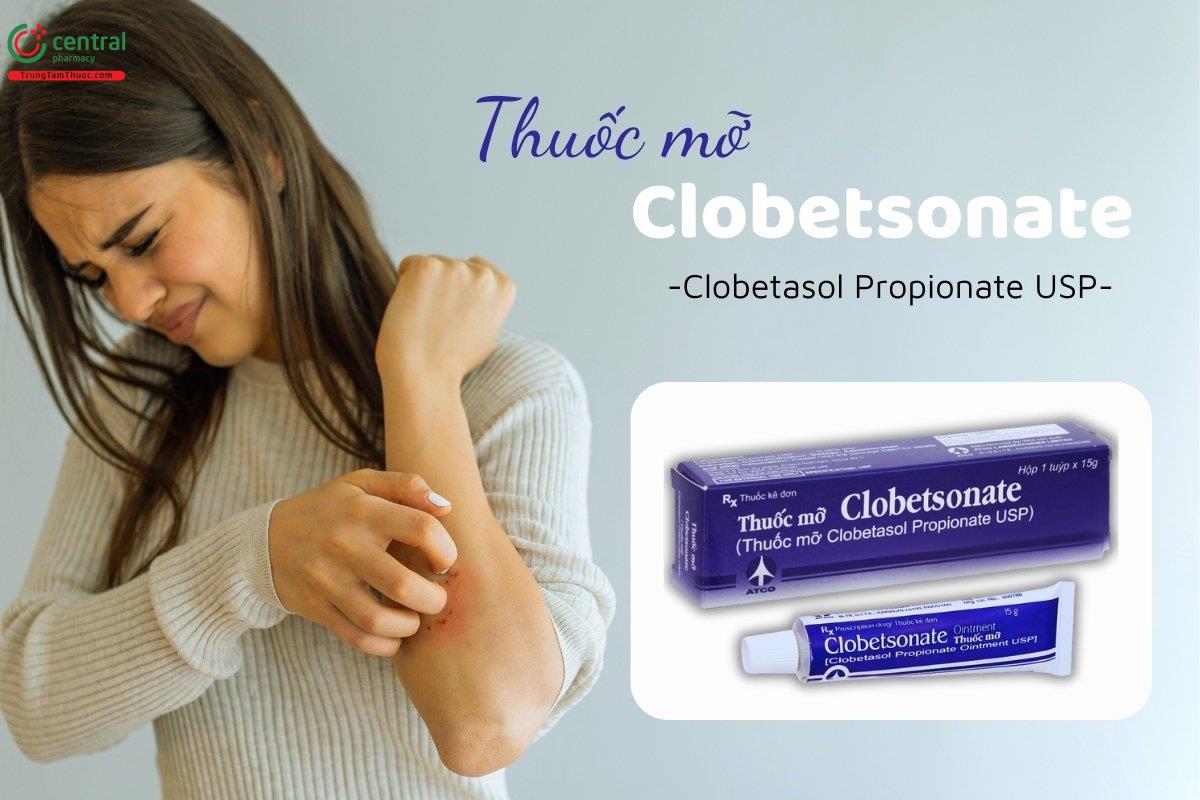 Thuốc mỡ Clobetsonate Atco 15g điều trị vảy nến, chàm lâu ngày, lupus ban đỏ dạng đĩa