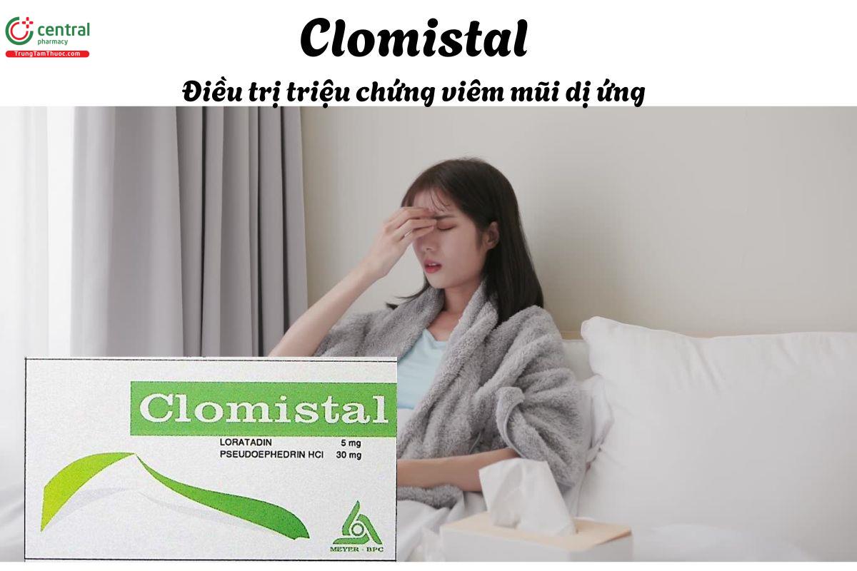 Thuốc Clomistal - Giúp giảm triệu chứng liên quan đến viêm mũi dị ứng