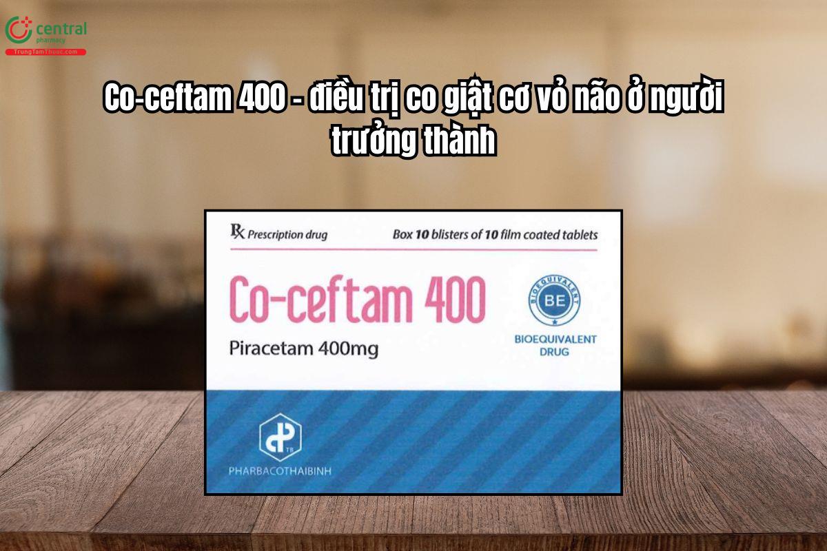 Thuốc Co-ceftam 400 dùng cải thiện chức năng thần kinh
