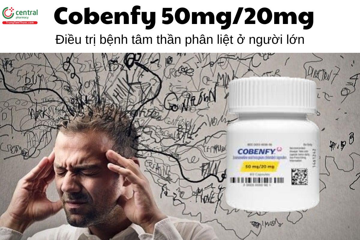 Thuốc Cobenfy 50mg/20mg - Điều trị bệnh tâm thần phân liệt ở người lớn