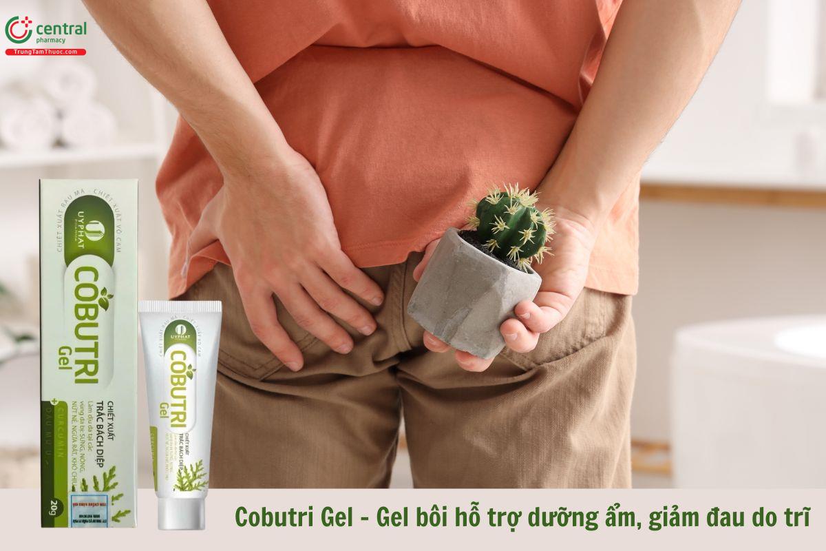Cobutri Gel - Gel bôi dưỡng ẩm, làm mềm da, giảm đau do trĩ