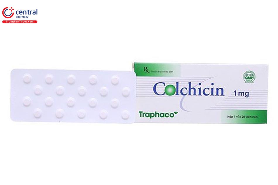 Colchicin dùng để điều trị bệnh gout