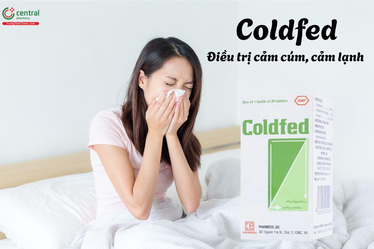 Thuốc Coldfed (Lọ) - Điều trị các triệu chứng cảm cúm, cảm lạnh