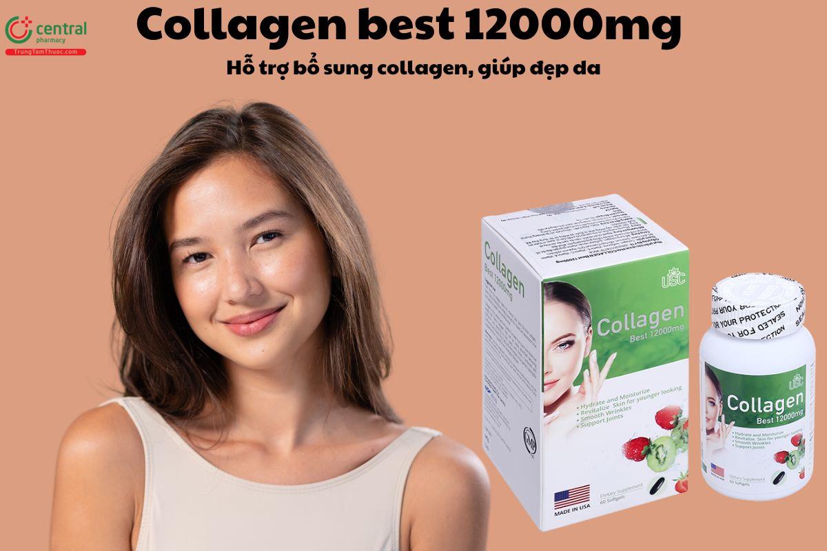 Collagen best 12000mg - Giúp cải thiện sức khỏe làn da từ bên trong