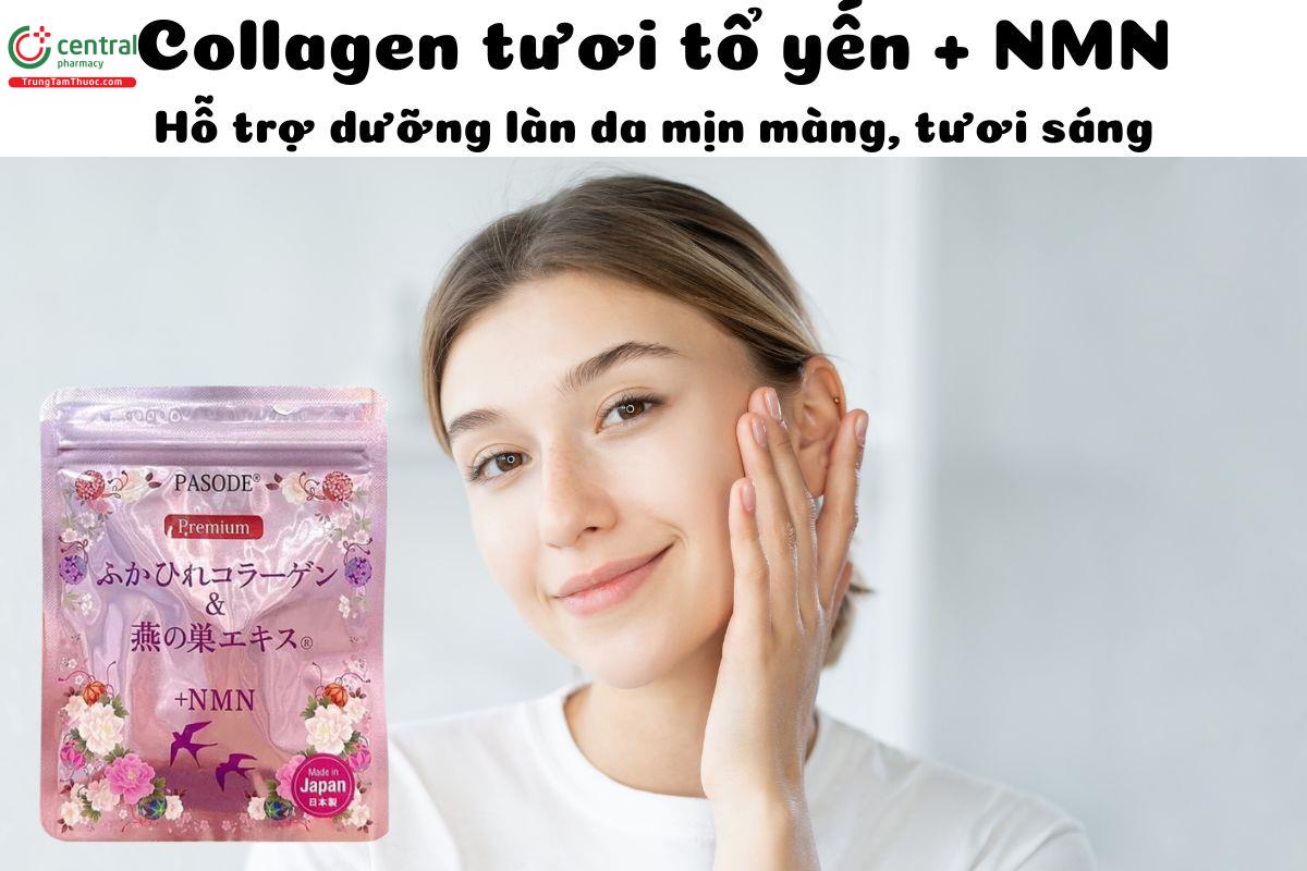 Collagen Tươi Tổ Yến + NMN - Giúp dưỡng làn da mịn màng, tươi sáng