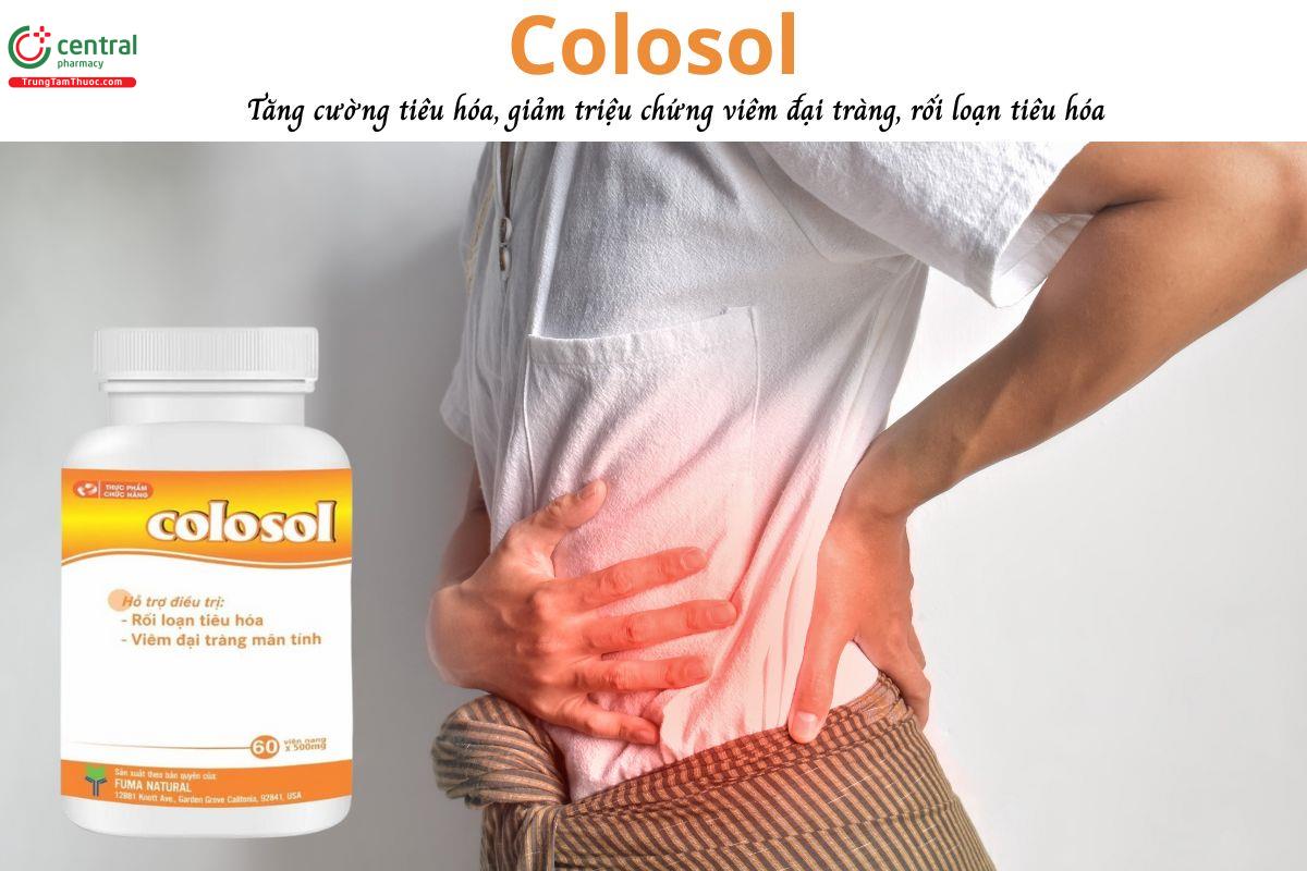 Colosol - Hỗ trợ điều trị rối loạn tiêu hóa, viêm đại tràng