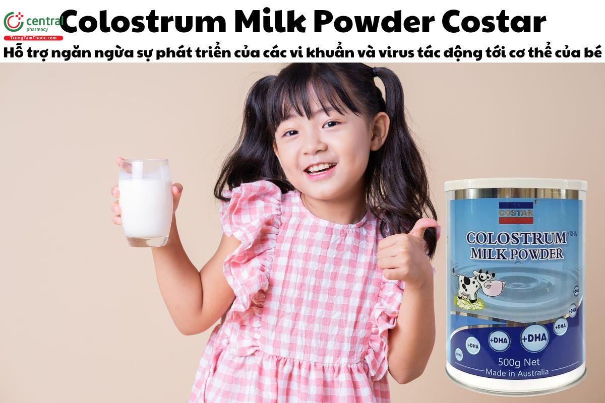 Sữa bột Colostrum Milk Powder Costar (Hộp 500gr) - Giúp bé khỏe mạnh