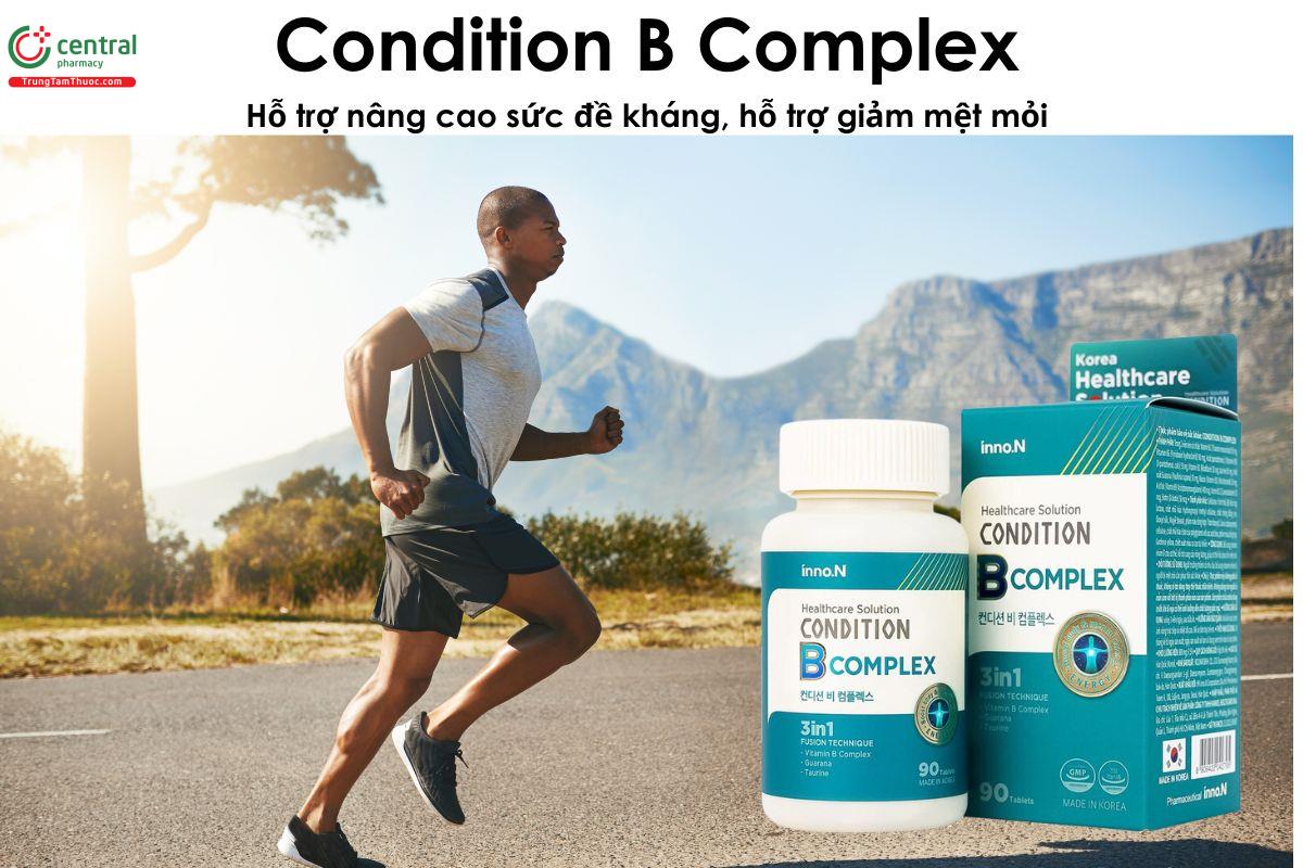 Condition B Complex - Giúp nâng cao sức đề kháng, hỗ trợ giảm mệt mỏi