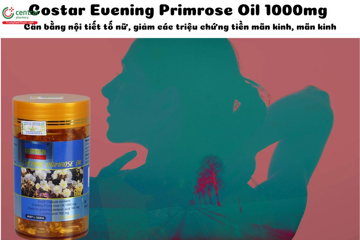 Costar Evening Primrose Oil - Giúp giảm triệu chứng tiền mãn kinh