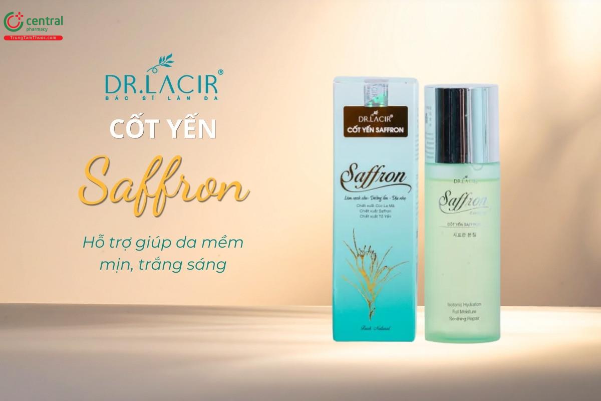 Cốt yến Saffron hỗ trợ làm sạch da, bổ sung độ ẩm cần thiết, giúp da sáng hơn