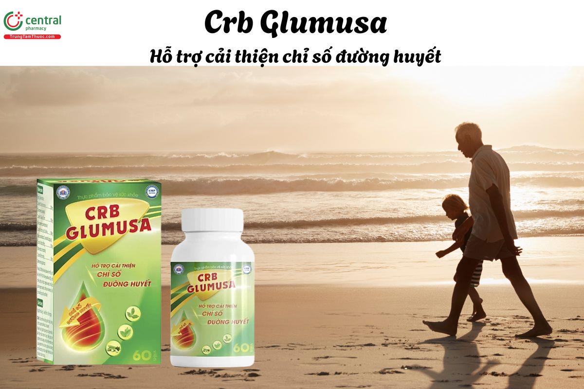 Crb Glumusa - Giúp bổ sung omega 3, duy trì sức khỏe tim mạch