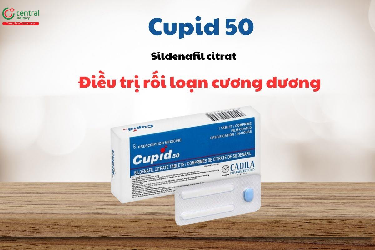 Chỉ định của thuốc Cupid 50 mg