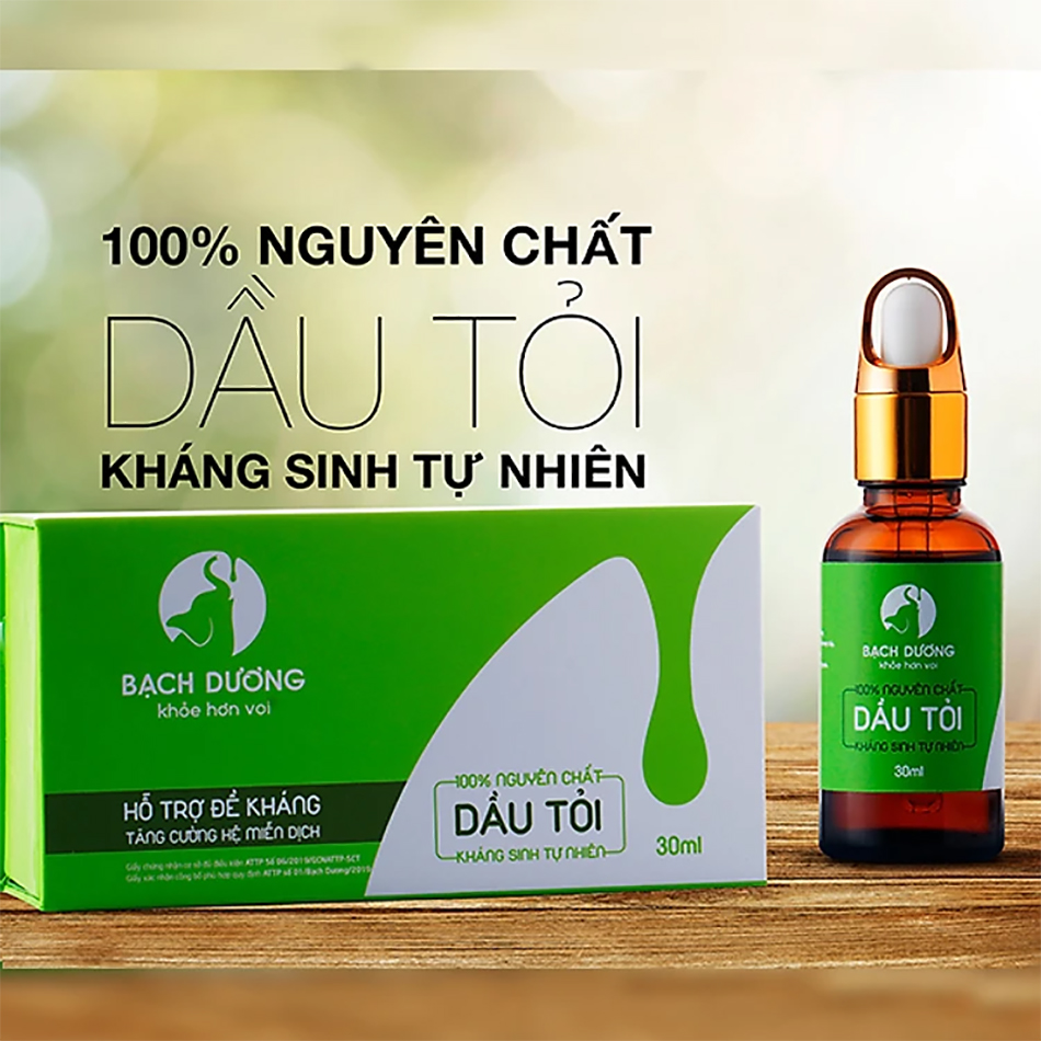 Thành phần của Dầu tỏi Bạch Dương