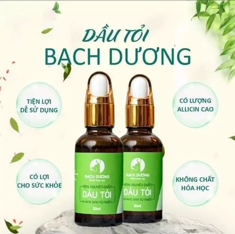 Dầu tỏi Bạch Dương có nhiều ưu điểm