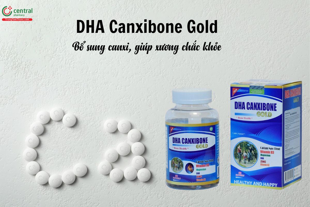 Chỉ định DHA Canxibone Gold (Lọ)