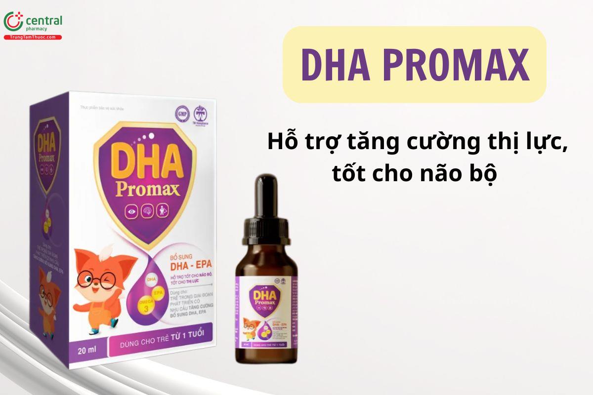 DHA Promax hỗ trợ tăng cường thị lực và chức năng não bộ