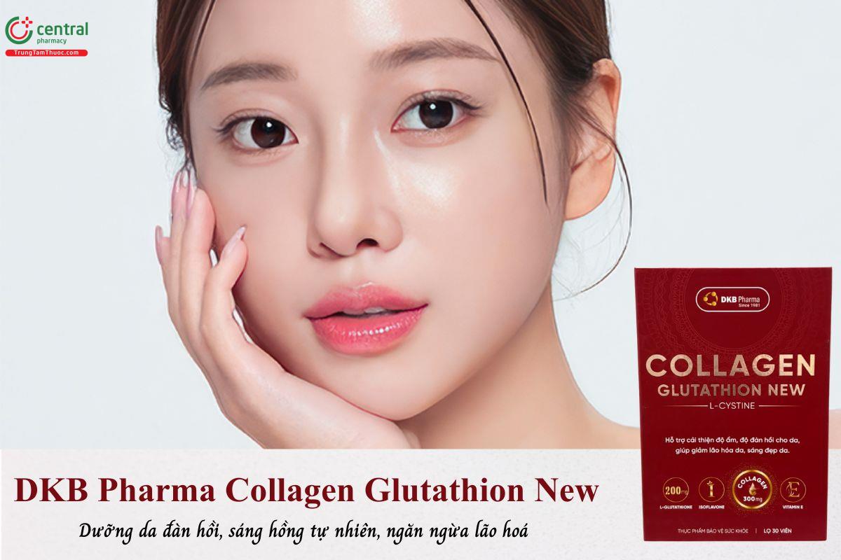 DKB Pharma Collagen Glutathion New - Dưỡng da đàn hồi, sáng khỏe mịn màng