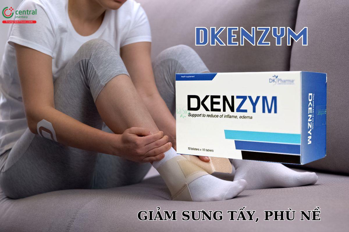 Dkenzym hỗ trợ giảm sưng tấy, phù nề trong viêm đường hô hấp