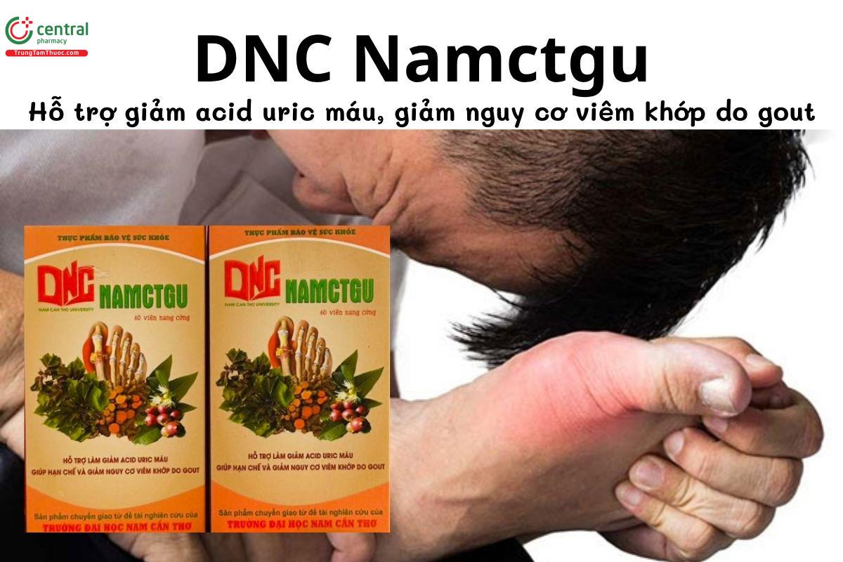 DNC Namctgu - Hỗ trợ giảm acid uric máu, giảm nguy cơ viêm khớp do gout