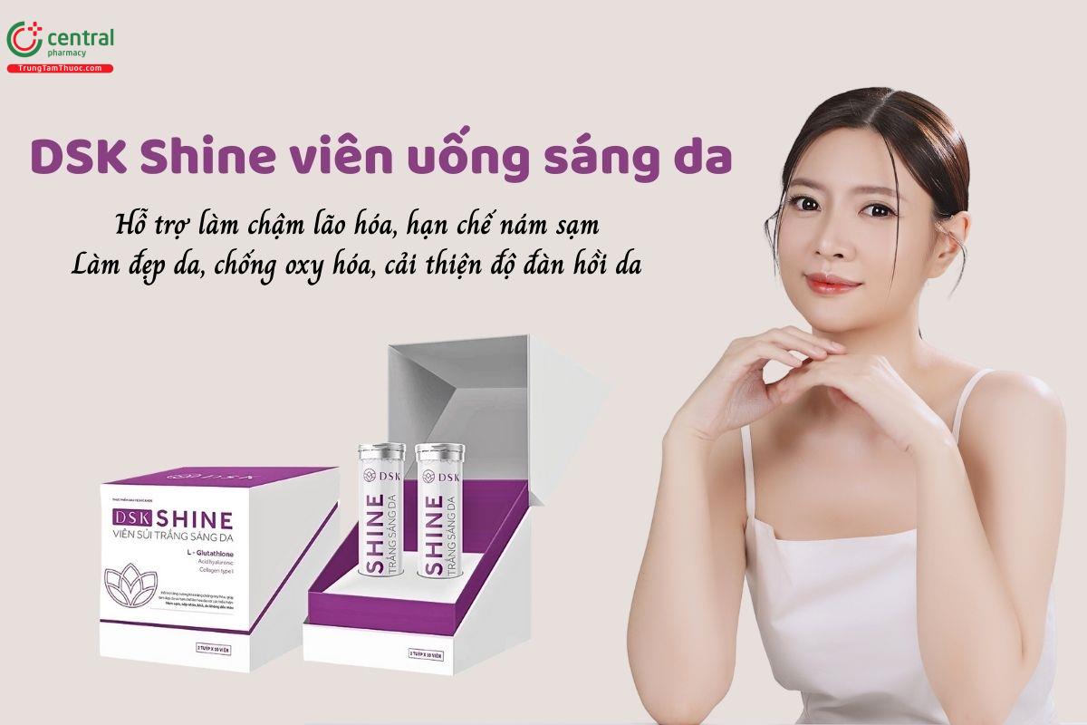 DSK Shine viên uống sáng da