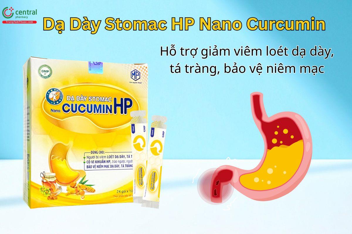 Dạ Dày Stomac HP Nano Curcumin hỗ trợ bảo vệ niêm mạc dạ dày