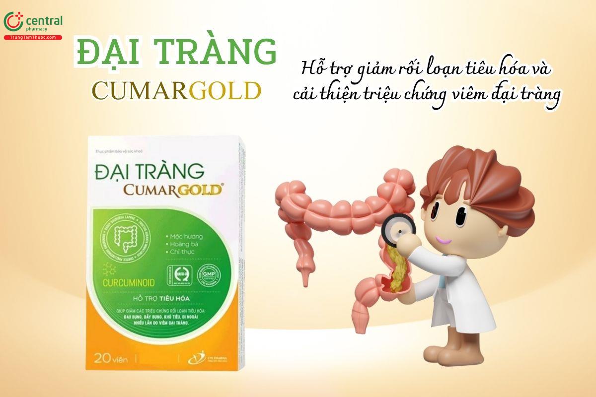 Đại Tràng Cumargold hỗ trợ giảm rối loạn tiêu hóa và cải thiện triệu chứng viêm đại tràng