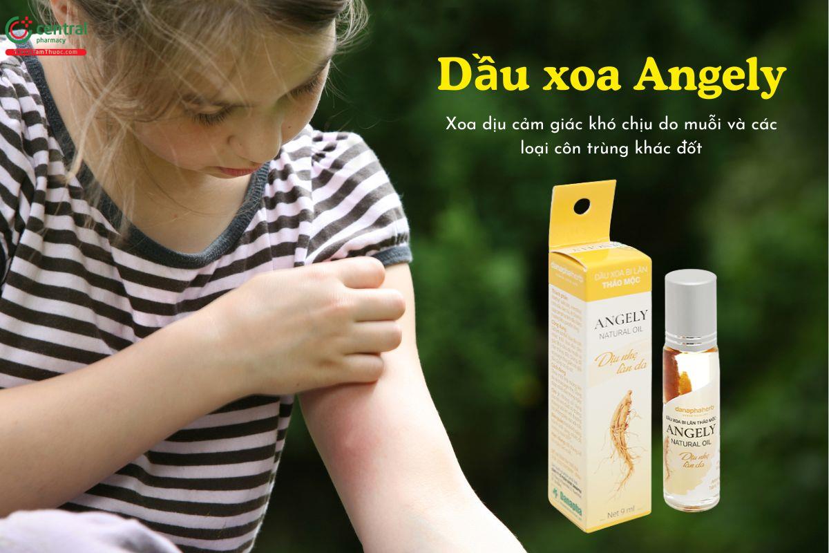 Dầu xoa bi lăn thảo mộc Angely 9ml có công dụng gì? 