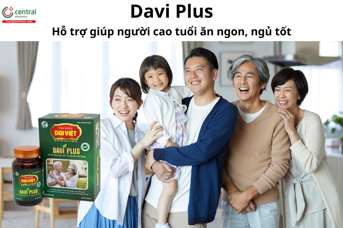 Davi Plus - Giúp bổ sung vitamin và dưỡng chất, bồi bổ sức khỏe