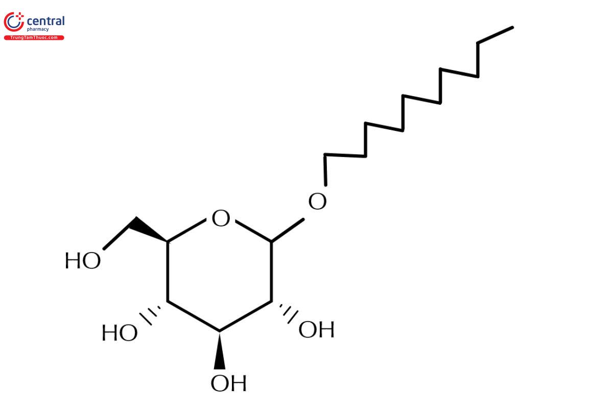 Công thức cấu tạo của Decyl Glucoside