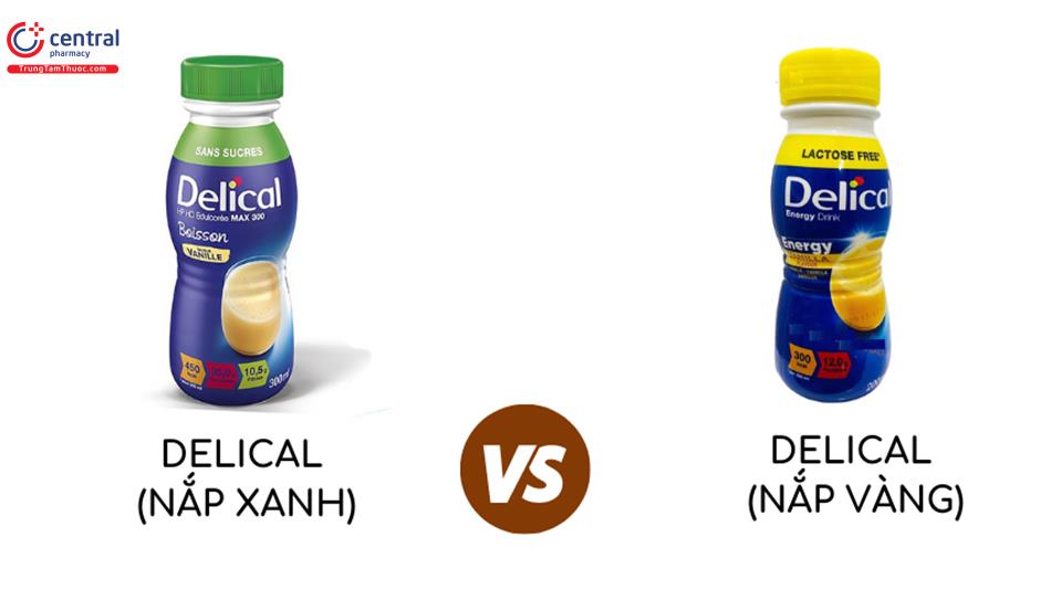 So sánh 2 loại sữa Delical