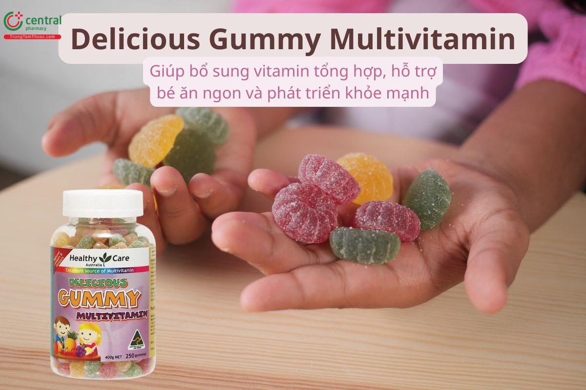 Delicious Gummy Multivitamin giúp bổ sung vitamin tổng hợp 