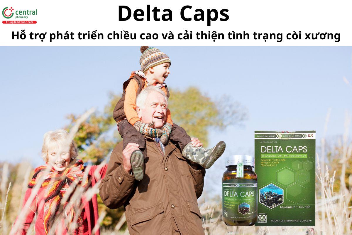 Delta Caps - Giúp phát triển xương và răng ở trẻ