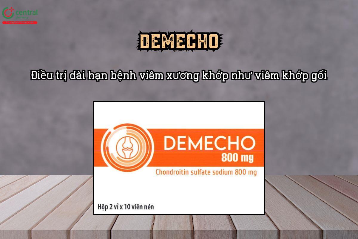 Điều trị viêm xương khớp hiệu quả với thuốc Demecho