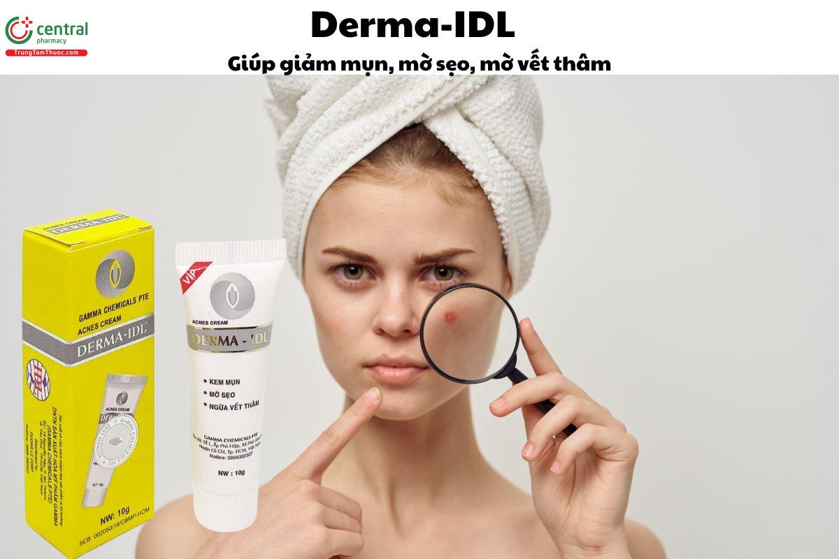 Kem bôi Derma-IDL - Giúp giảm mụn, liền sẹo, thu nhỏ lỗ chân lông