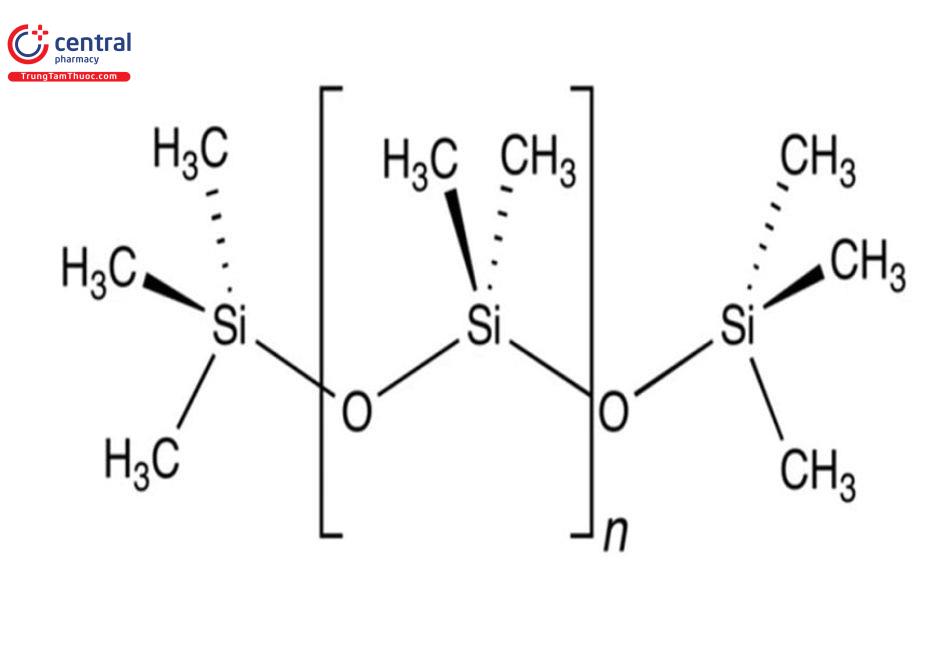 Công thức cấu tạo của Dimethicone