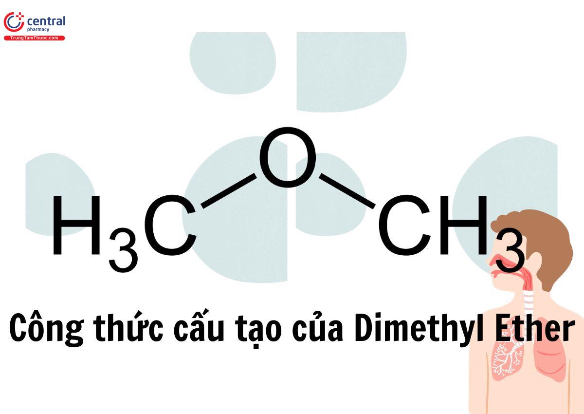Công thức cấu tạo của Dimethyl Ether