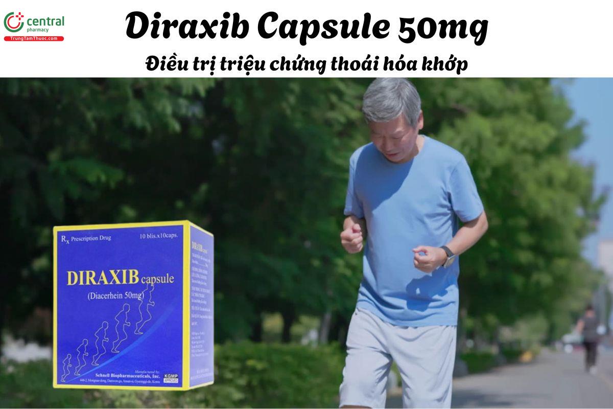 Thuốc Diraxib Capsule 50mg - Điều trị bệnh thoái hóa và viêm khớp