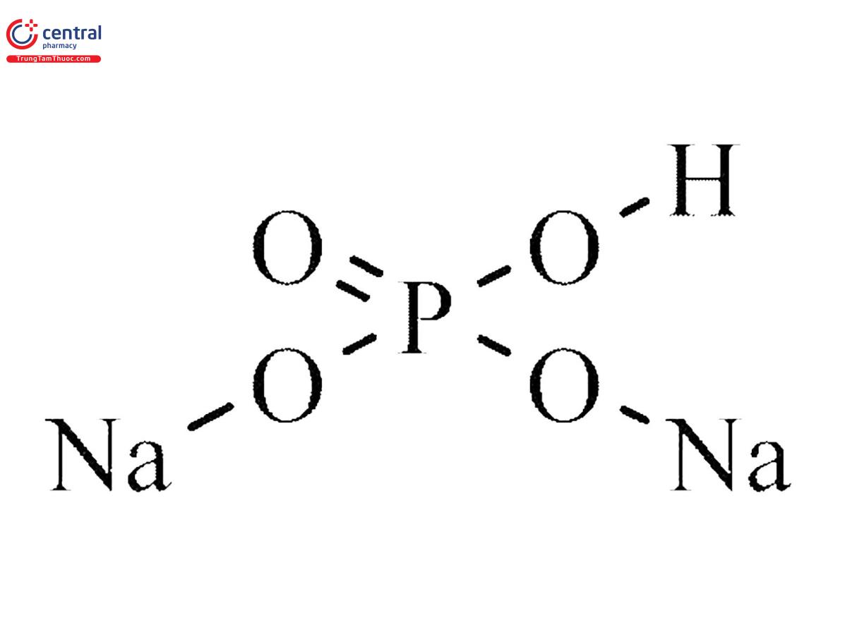 Công thức cấu tạo của Disodium Phosphate