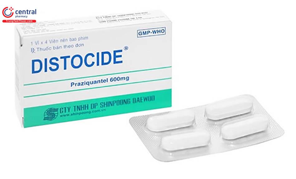 Thuốc Distocide chứa Praziquantel