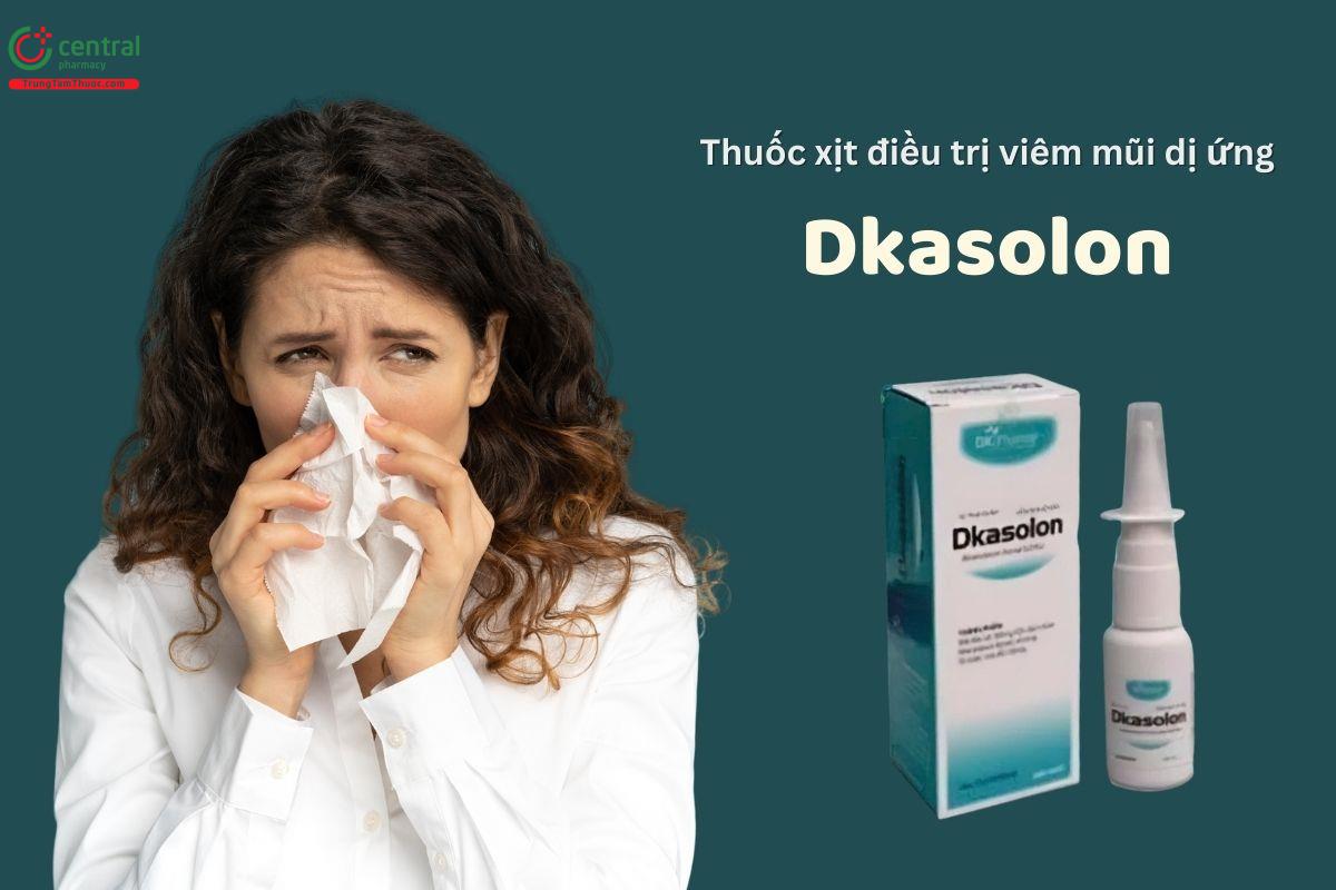 Thuốc xịt mũi Dkasolon 50mcg - giải pháp điều trị viêm mũi dị ứng