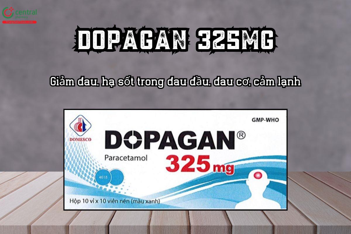 Thuốc Dopagan 325mg  – Giảm đau, hạ sốt trong đau đầu, đau cơ
