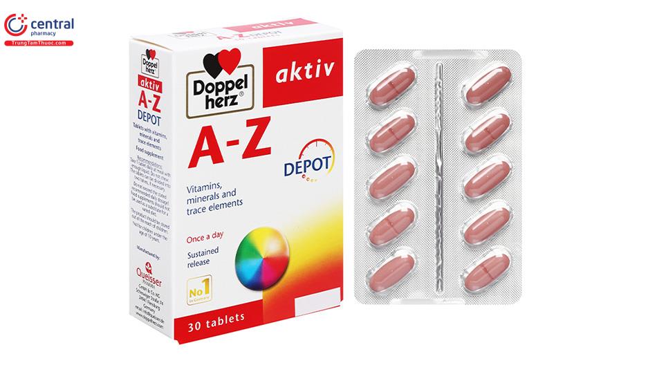 Thuốc bổ tăng đề kháng cho cơ thể Doppelherz Aktiv A-Z Depot