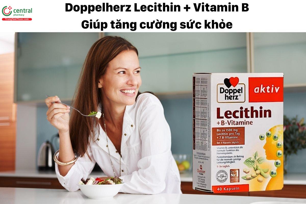 Doppelherz Lecithin + Vitamin B - Giúp tăng cường sức khỏe